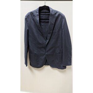 L.B.M 1911 Men's Faded Navy/Red 2-Button Blazer